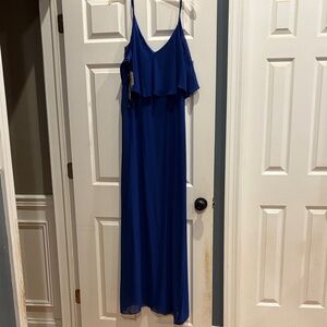 Chinese Laundry Royal Blue Maxi Dress